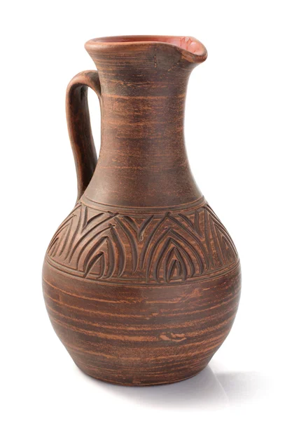 Stary dzbanek ceramiczny — Zdjęcie stockowe