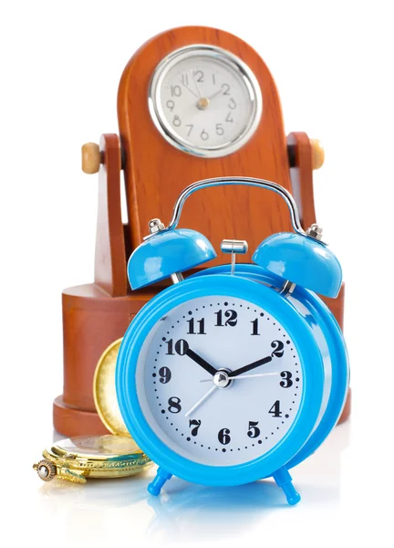 Colorful clocks set — Stock Photo, Image