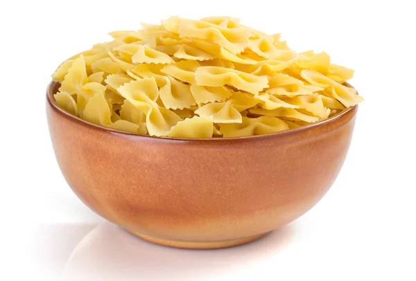 Makaron Farfalle w misce — Zdjęcie stockowe