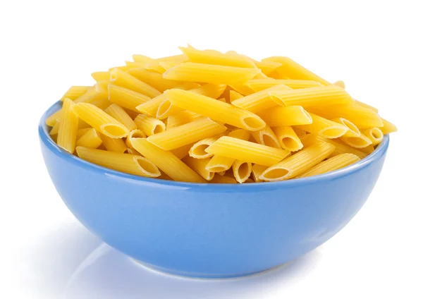 Penne pasta i skål — Stockfoto