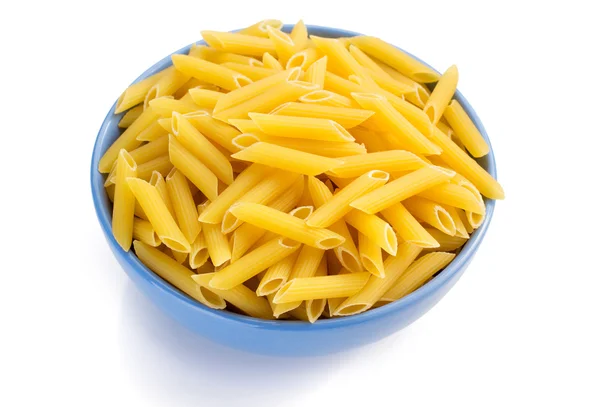 Pasta de penne en tazón — Foto de Stock