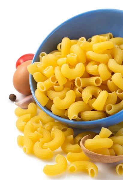 Macarrones de pasta en un tazón — Foto de Stock