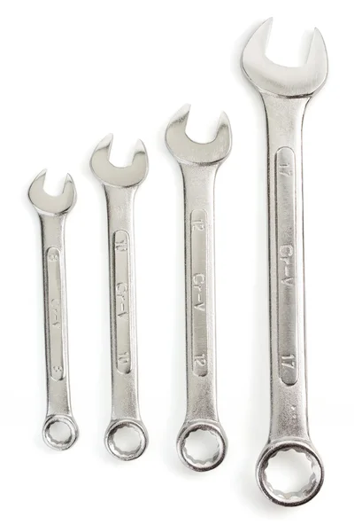 Żelazo klucze narzędzia — Zdjęcie stockowe
