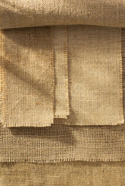 Saqueio hessiano burlap — Fotografia de Stock