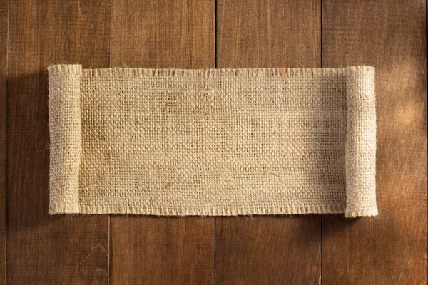 Saqueio hessiano burlap — Fotografia de Stock