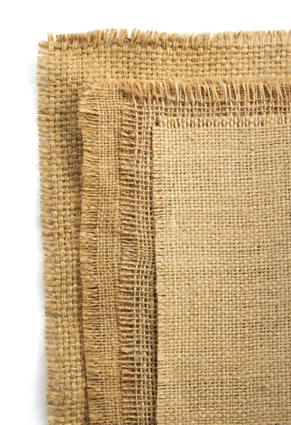 Toile de jute sac hessian — Photo