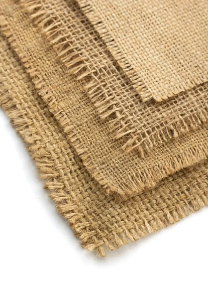 Saqueio hessiano burlap — Fotografia de Stock