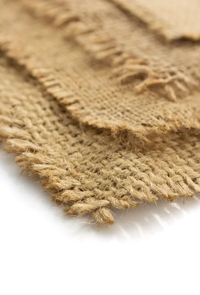 Saqueio hessiano burlap — Fotografia de Stock