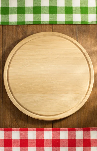 Pizza cutting board — Stock Photo, Image