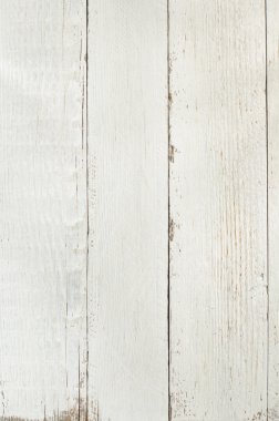 Beyaz ahşap duvar