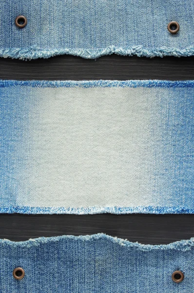 Texture blu jeans — Foto Stock