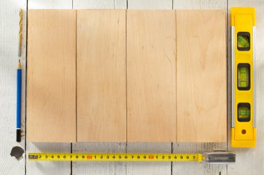 araçları ve aletleri üzerinde ahşap