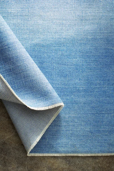 Textura de calça azul — Fotografia de Stock