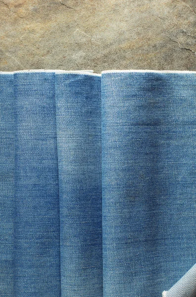 Сині джинси текстури — стокове фото