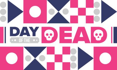 Kasım 'da Ölüler Günü. Ölülerin anısına adanmış bir tatil. Yıllık kutlamaları Meksika ve diğer Latin Amerika ülkelerinde yapın. Meksika ve Hispanik gelenek kalıbı ve kafatası dokusu