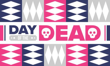 Kasım 'da Ölüler Günü. Ölülerin anısına adanmış bir tatil. Yıllık kutlamaları Meksika ve diğer Latin Amerika ülkelerinde yapın. Meksika ve Hispanik gelenek kalıbı ve kafatası dokusu