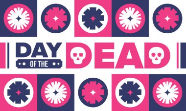 Kasım 'da Ölüler Günü. Ölülerin anısına adanmış bir tatil. Yıllık kutlamaları Meksika ve diğer Latin Amerika ülkelerinde yapın. Meksika ve Hispanik gelenek kalıbı ve kafatası dokusu