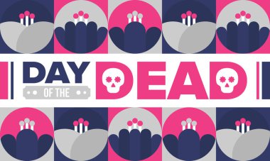 Kasım 'da Ölüler Günü. Ölülerin anısına adanmış bir tatil. Yıllık kutlamaları Meksika ve diğer Latin Amerika ülkelerinde yapın. Meksika ve Hispanik gelenek kalıbı ve kafatası dokusu