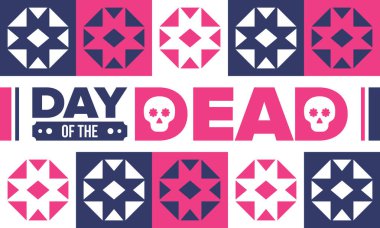 Kasım 'da Ölüler Günü. Ölülerin anısına adanmış bir tatil. Yıllık kutlamaları Meksika ve diğer Latin Amerika ülkelerinde yapın. Meksika ve Hispanik gelenek kalıbı ve kafatası dokusu