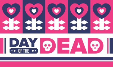 Kasım 'da Ölüler Günü. Ölülerin anısına adanmış bir tatil. Yıllık kutlamaları Meksika ve diğer Latin Amerika ülkelerinde yapın. Meksika ve Hispanik gelenek kalıbı ve kafatası dokusu