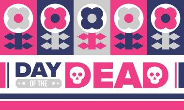 Kasım 'da Ölüler Günü. Ölülerin anısına adanmış bir tatil. Yıllık kutlamaları Meksika ve diğer Latin Amerika ülkelerinde yapın. Meksika ve Hispanik gelenek kalıbı ve kafatası dokusu