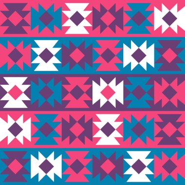 Güzel geometrik arka plan. Farklı şekillerde şekiller. Kabile formu. Çiçekler. Geometrik tasarım. Yaratıcı dokular. Renkli sanat. Modern grafik posteri. Retro renk. Vektör illüstrasyonu