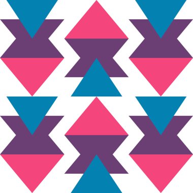 Güzel geometrik arka plan. Farklı şekillerde şekiller. Kabile formu. Çiçekler. Geometrik tasarım. Yaratıcı dokular. Renkli sanat. Modern grafik posteri. Retro renk. Vektör illüstrasyonu