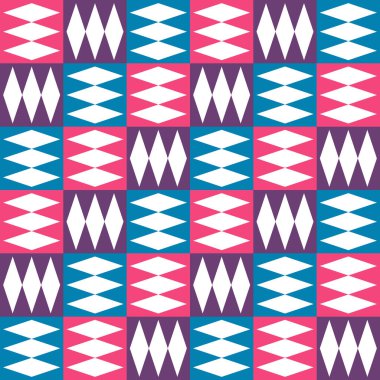 Geleneksel Geometrik Kabile Motifleri ve Sıcak Toprak Tonları ile Etnik Halk Düzeni Arkaplanı. İllüstrasyon sanatı. Vektör