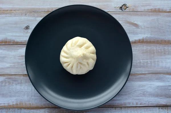 Flache Lage der chinesischen Spezialität Knödel — Stockfoto