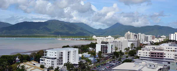 Letecký pohled na Cairns Queensland Austrálie — Stock fotografie