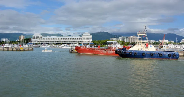 Cairns Marlin Marina em Queensland Austrália — Fotografia de Stock