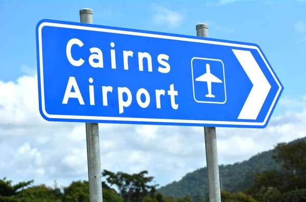 Cairns Airport Queensland Australië — Stockfoto