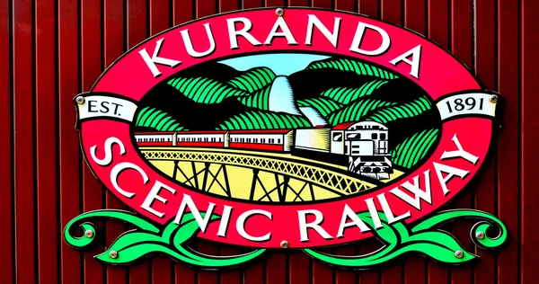 Kuranda Scenic Railway em Queenland Austrália — Fotografia de Stock