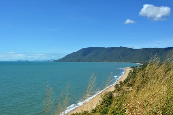 Rex göz Queensland Australi Wangetti plaj havadan görünümü — Stok fotoğraf