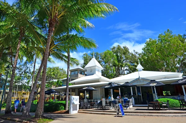 Cairns Abr 2016 Paisaje Urbano Palm Cove Destino Turístico Muy — Foto de Stock