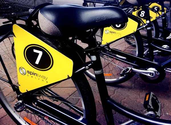 Spinway bike station in Cairn Queensland Australia — Stock Photo, Image