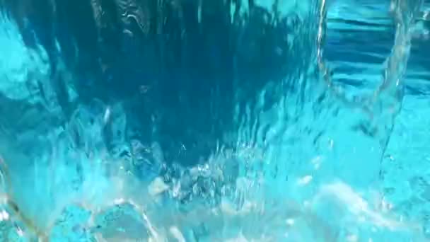 Textura abstracta de fondo cascada interior — Vídeo de stock