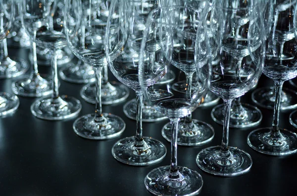 Wine glasses abstract background — Stock Photo, Image