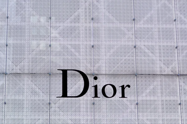 Auckland Mayıs 2016 Dior Marka Logosu 1947 Yılında Christian Dior — Stok fotoğraf