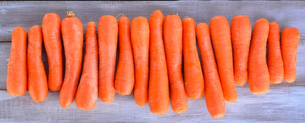 Carrots flat lay — Stock Photo, Image