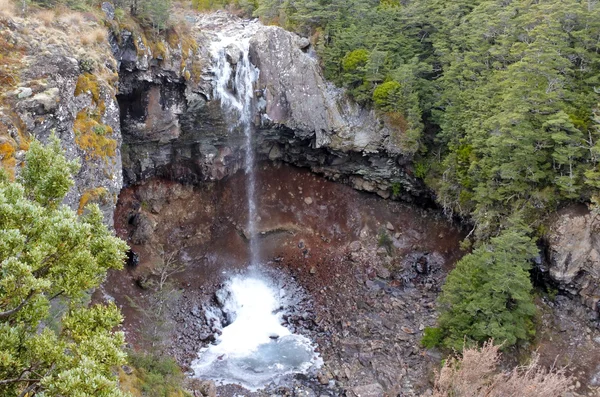 Mangawhero falls Tongariro Ulusal Parkı'nda — Stok fotoğraf