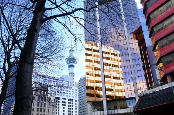 Die Innenstadt von Auckland Neuseeland — Stockfoto