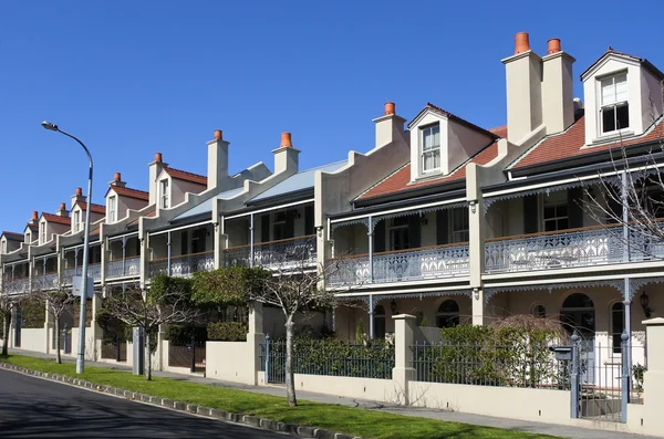 Terrazas de dominio Auckland Nueva Zelanda — Foto de Stock