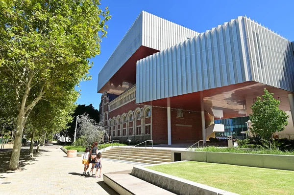 Perth Gennaio 2021 Famiglia Western Australian Museum Museo Sette Sedi — Foto Stock