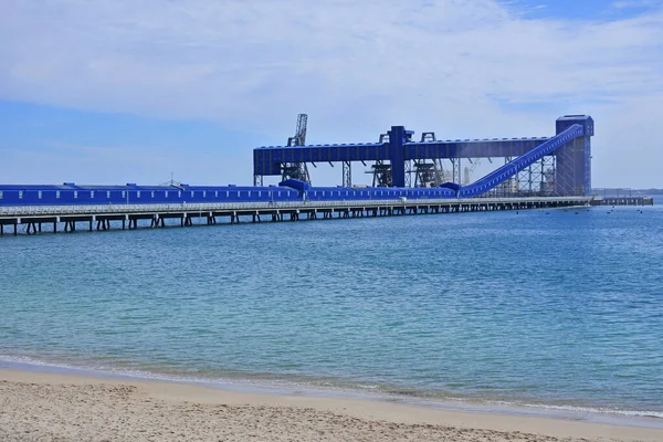 Rockingham Apr 2021 Kwinana Tahıl Terminali Batı Avustralya Nın Birincil — Stok fotoğraf