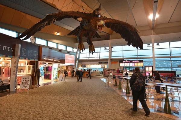 惠灵顿国际机场-新西兰 — 图库照片