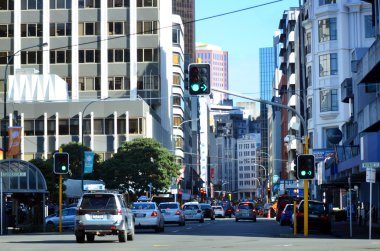 Lambton quay Wellington - Yeni Zelanda