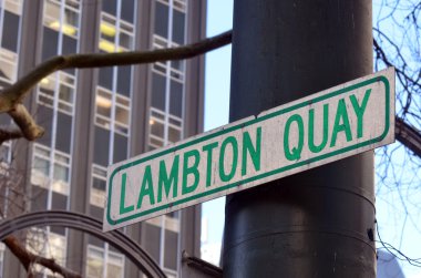 Lambton quay Wellington - Yeni Zelanda
