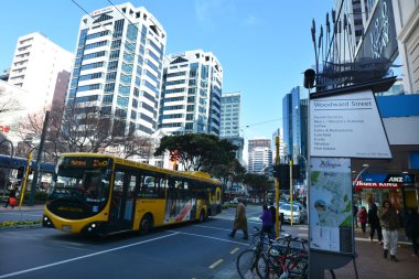 Lambton quay Wellington - Yeni Zelanda