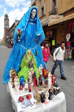 Religions in Mexico - Santa Muerte clipart